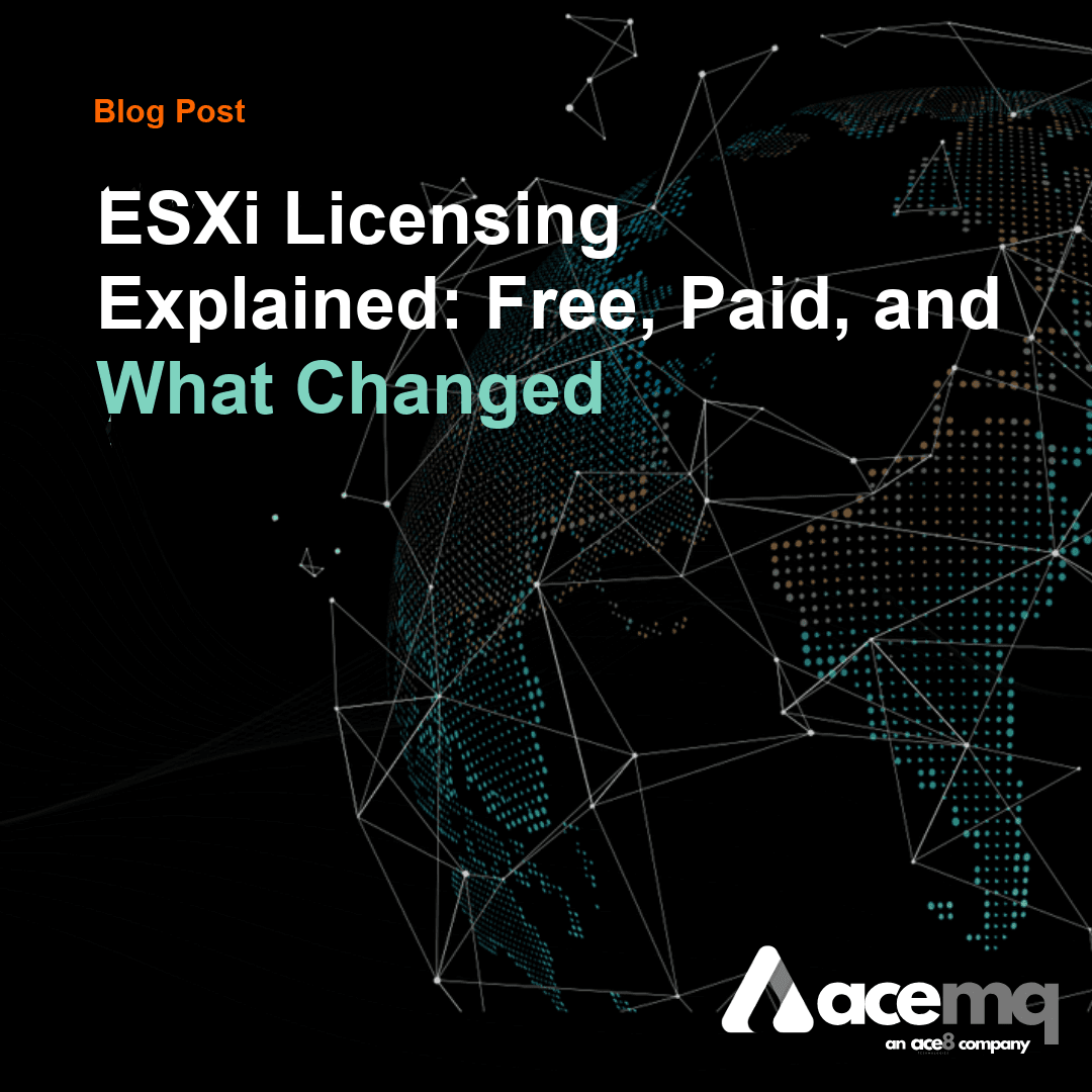 ESXi Licensing Explained: Free, Paid, and What Changed