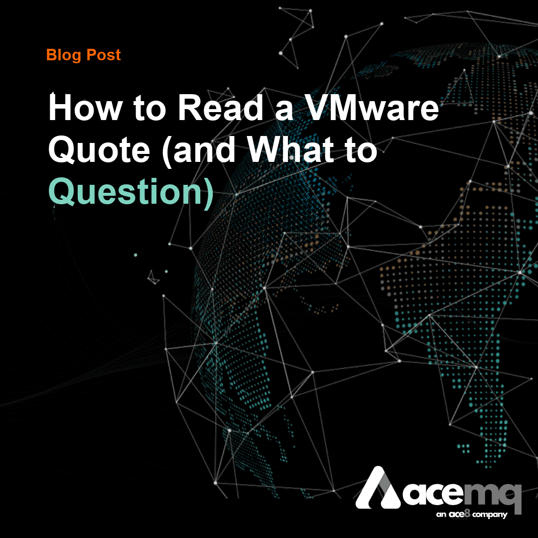 How to Read a VMware Quote (and What to Question)