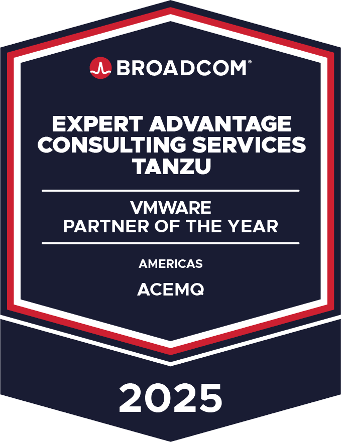Broadcom VMware Expert Advantage Partner of the Year 2025 — Americas — AceMQ